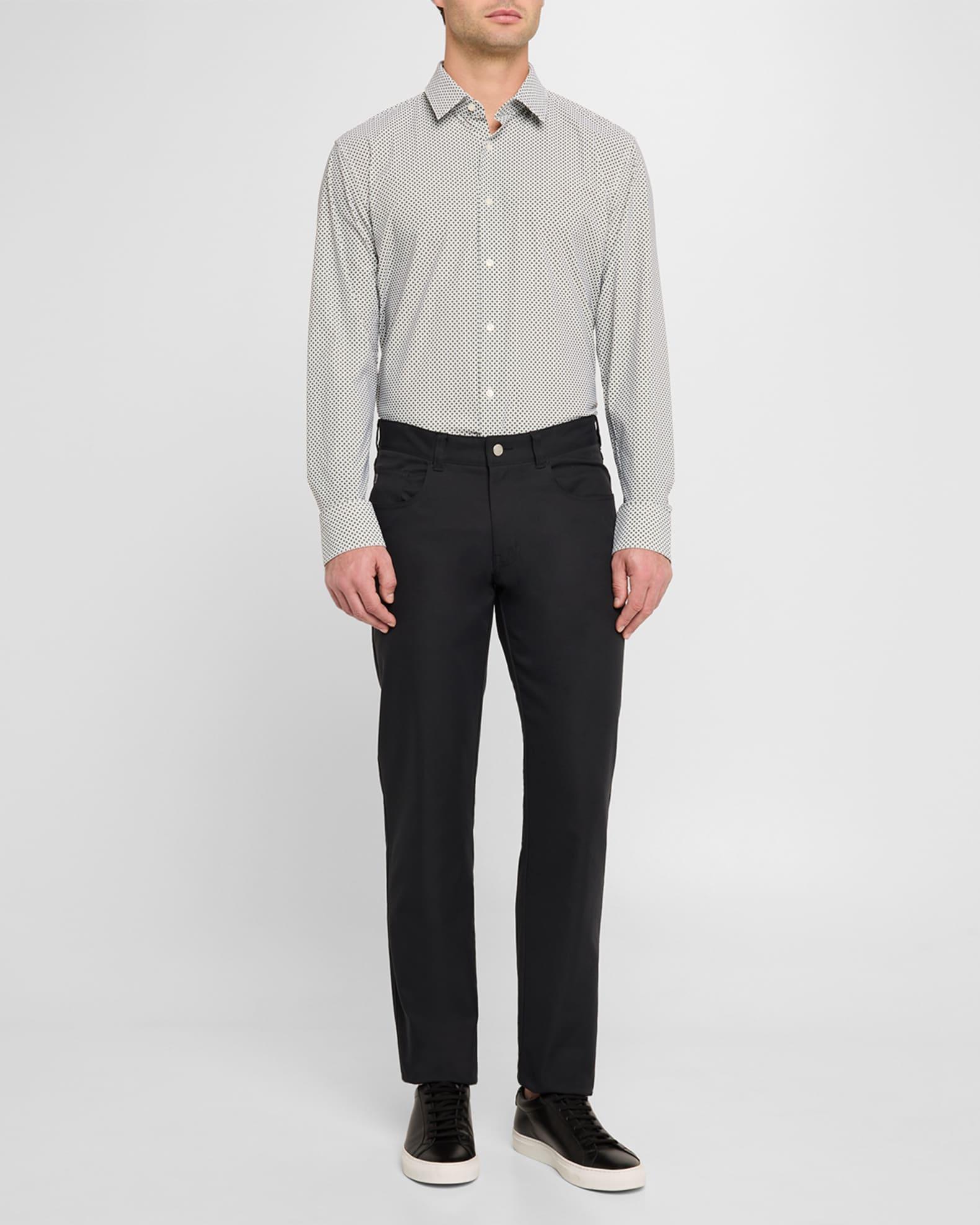 Men's Hank Grid-Print Dress Shirt Product Image