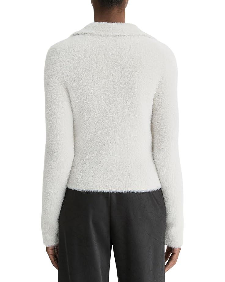 Mesh Stripe Button Polo Product Image