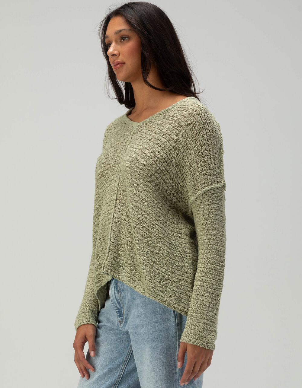 O'NEILL Marina Womens Long Sleeve Sweater - SAGE Product Image