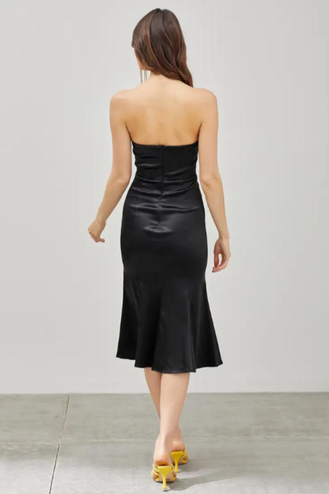 Tube Trumpet Midi Dress Product Image