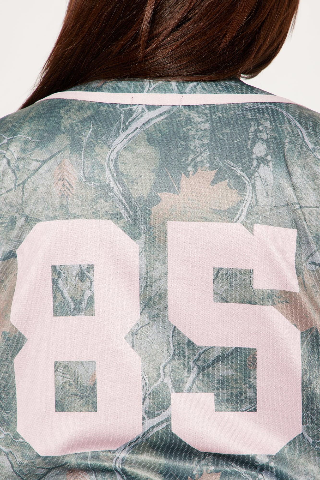 Andie Camo Jersey Tee - Camouflage Product Image