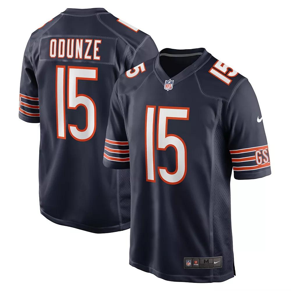 Rome Odunze Chicago Bears Nike Mens NFL Game Jersey | 67NMCBGH7QF-CZ0 Product Image