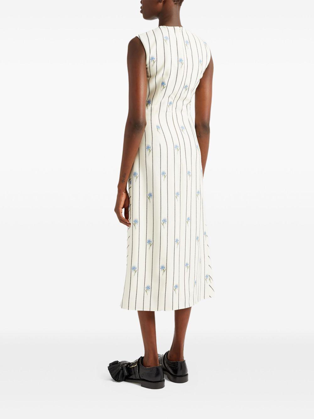 floral-print asymmetric dress Product Image