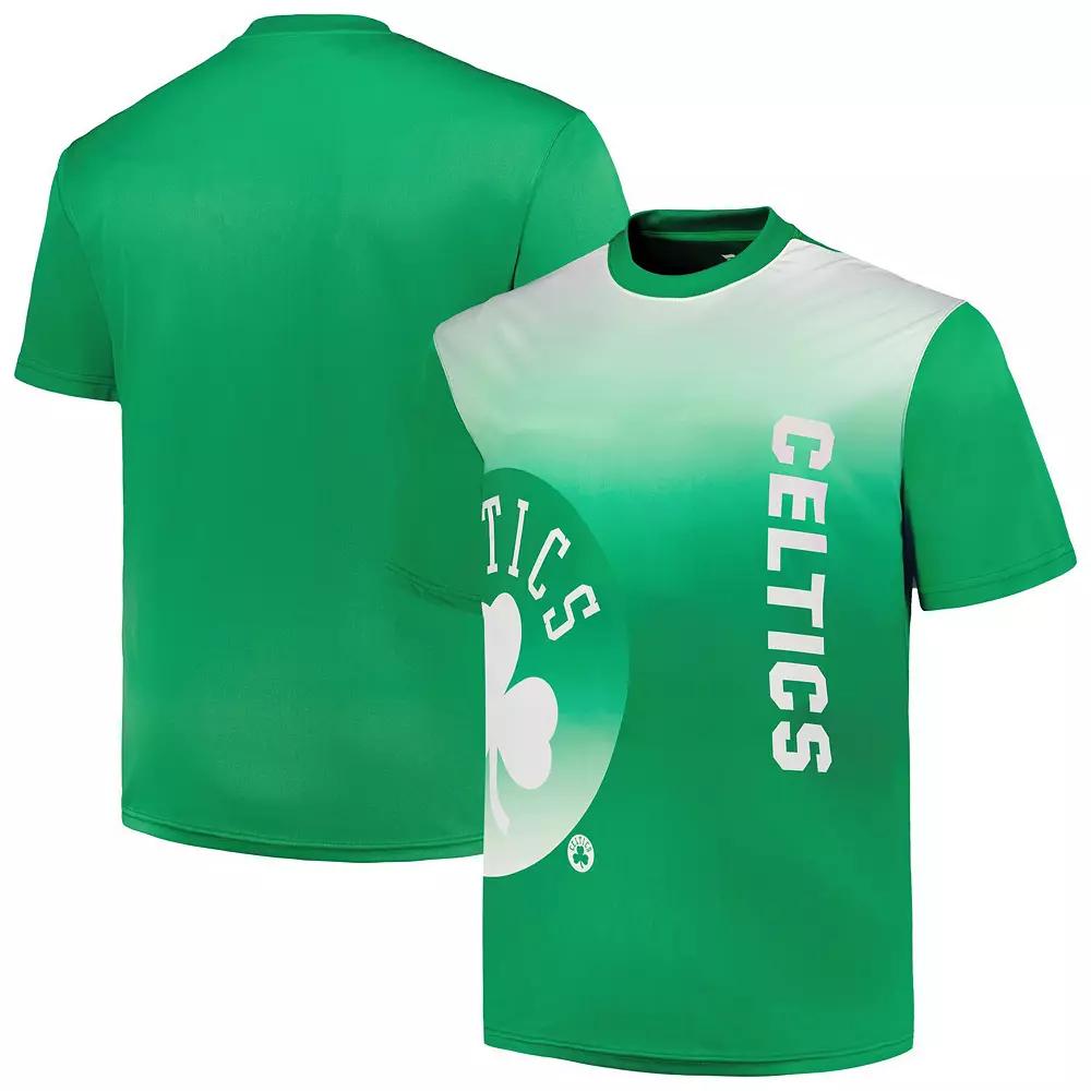 Men's Kelly Green Boston Celtics Big & Tall Sublimated T-Shirt,  Product Image