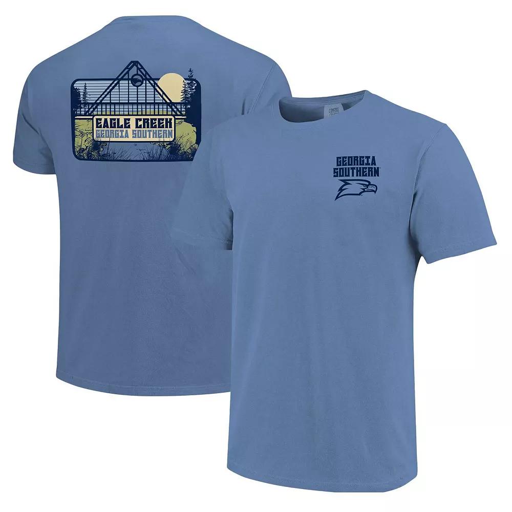 Men's Blue Georgia Southern Eagles Hyperlocal Comfort Colors T-Shirt, Size: Small, Gsu Blue Product Image