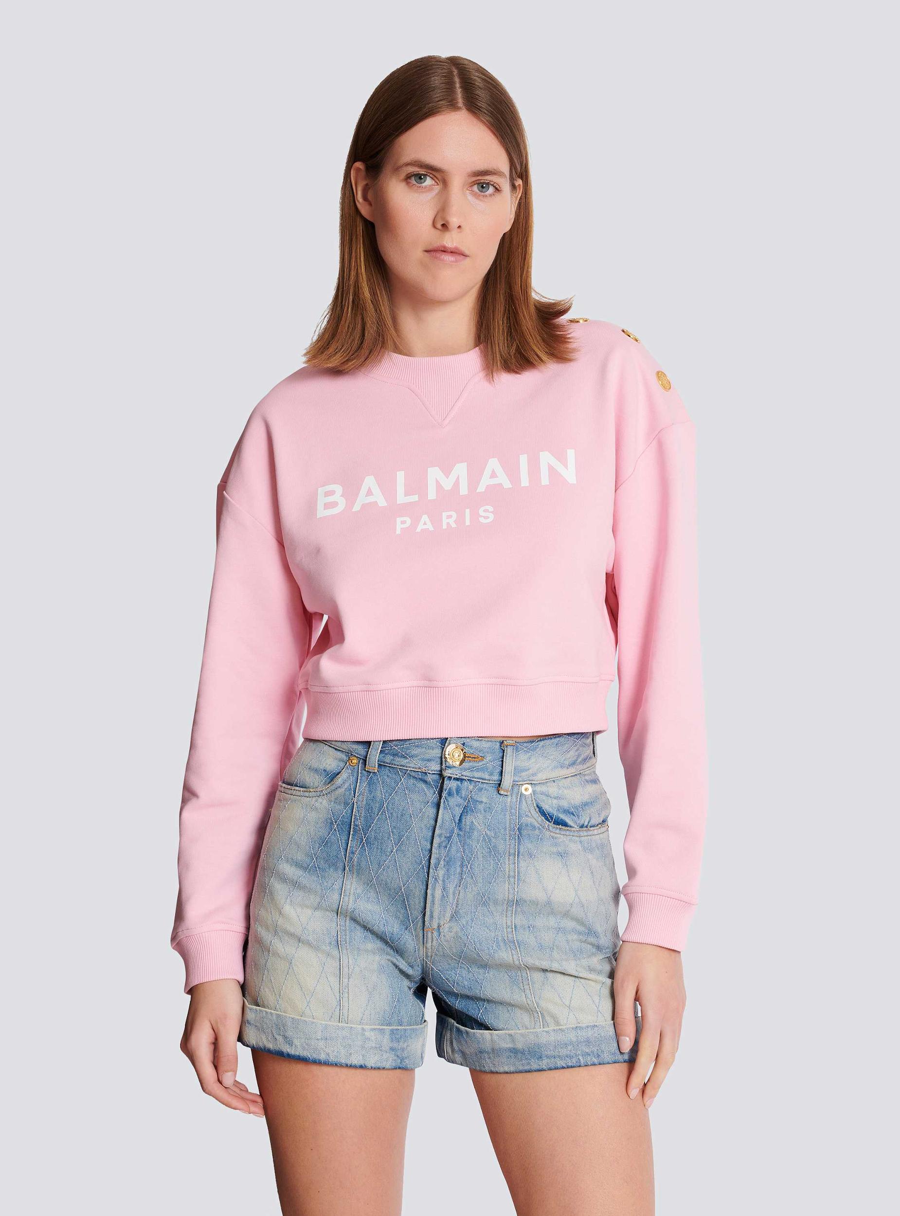 Printed Balmain Paris sweatshirt Product Image