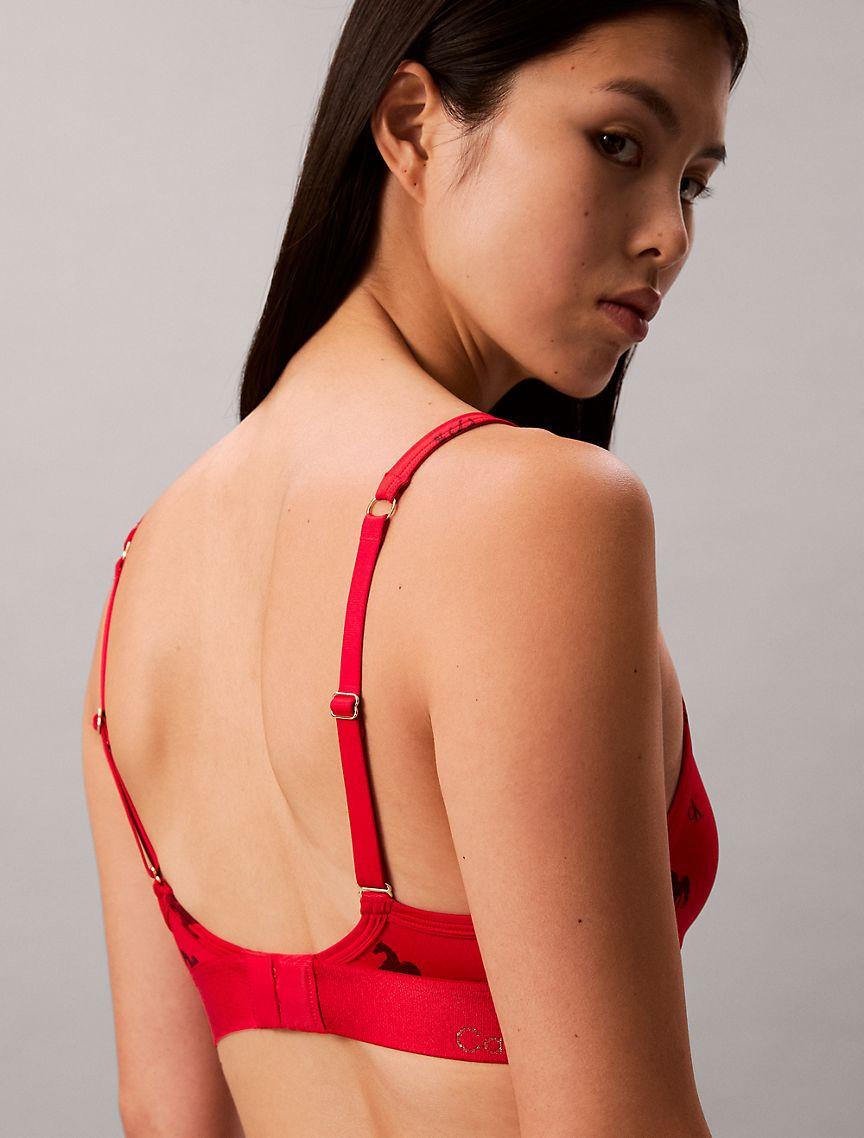 Lunar New Year Lightly Lined Triangle Bralette Product Image
