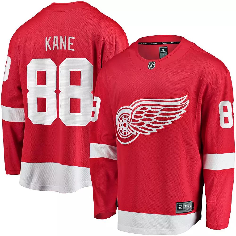 Men's Fanatics Branded Patrick Kane Red Detroit Red Wings Home Breakaway Player Jersey,  Product Image