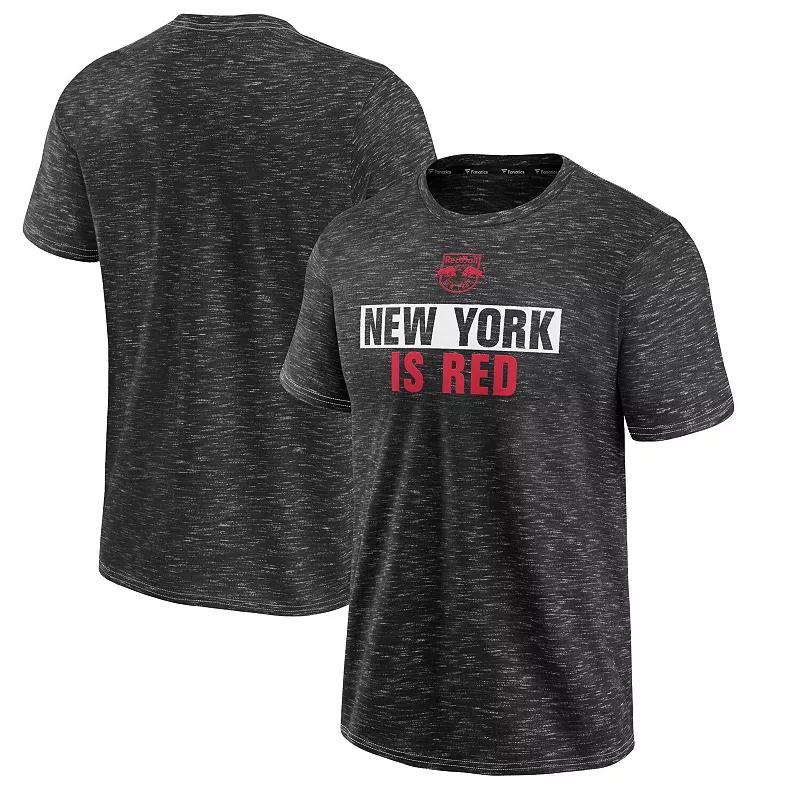 Men's Fanatics Branded Charcoal New York Red Bulls T-Shirt,  Product Image