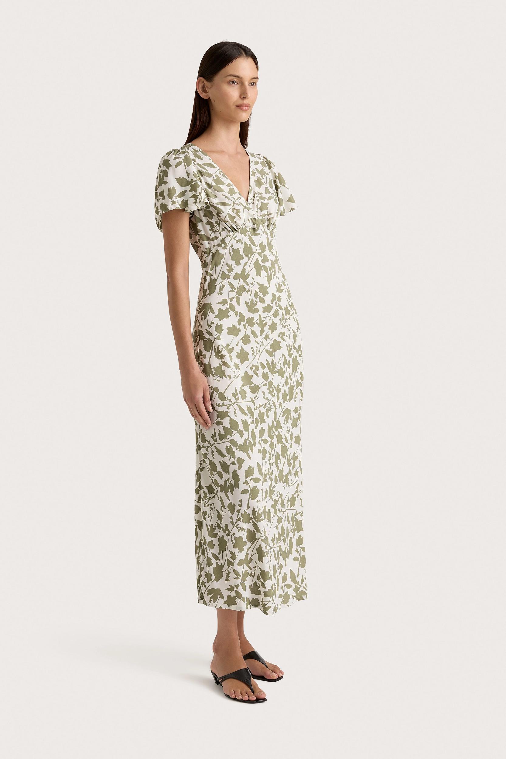 Boda Midi Dress Poplar Sage - Final Sale Product Image
