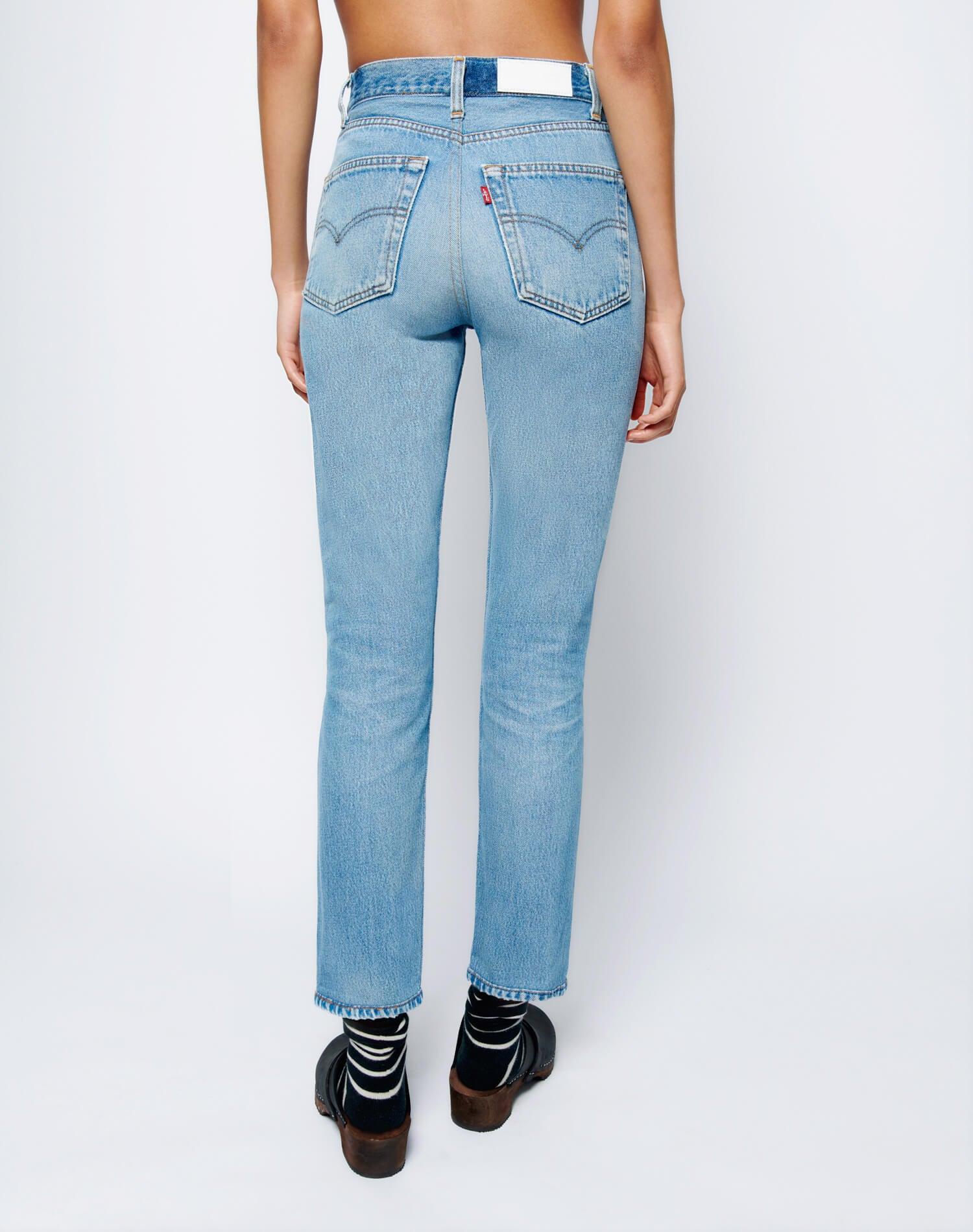 Levi's High Rise Ankle Crop - Indigo Female Product Image