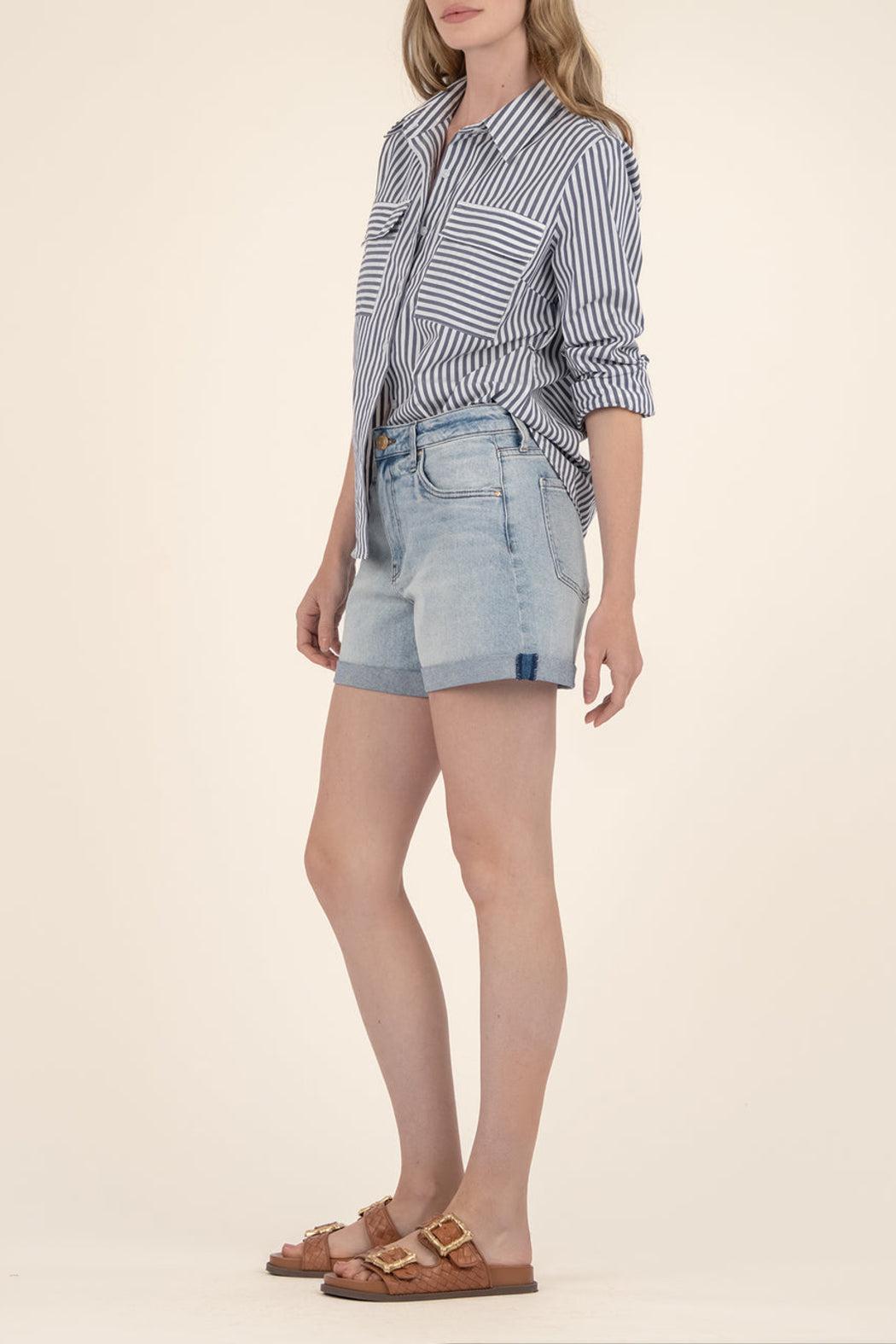 Taylor High Rise Denim Short Product Image