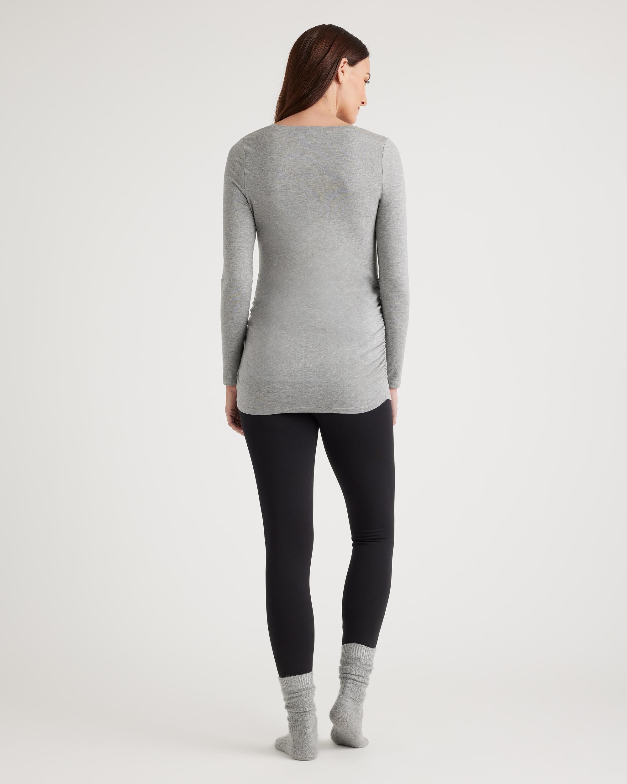 Quince | Women's French Terry Maternity & Postpartum Lounge Leggings Size XS, Organic Cotton Product Image