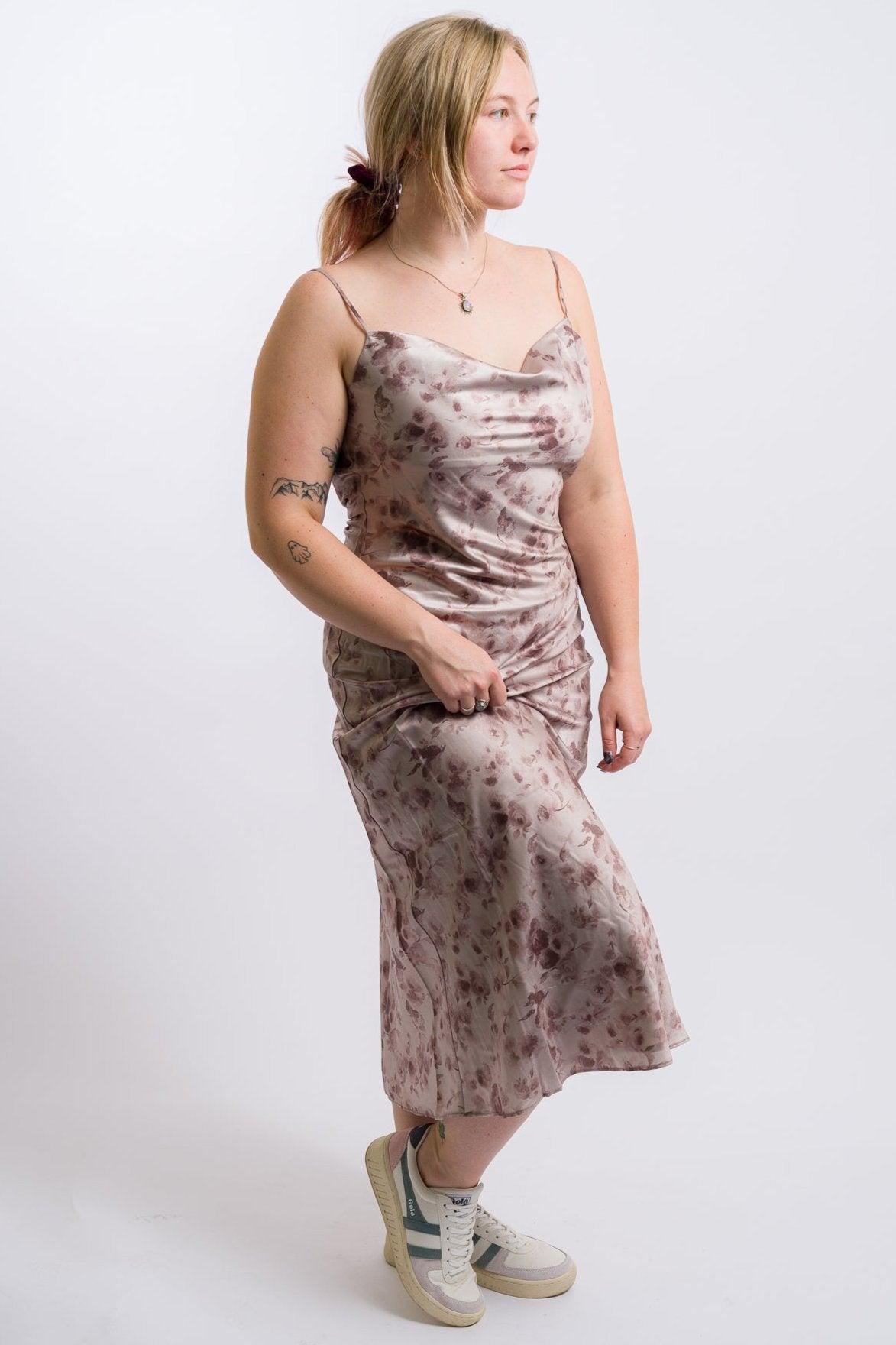 Nia Melanie Maxi Dress - Truffle Product Image
