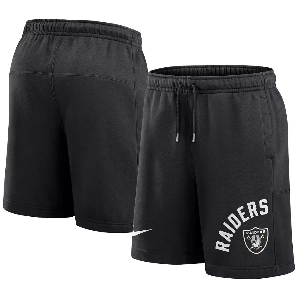 Men's Nike Black Las Vegas Raiders Arched Kicker Shorts,  Product Image