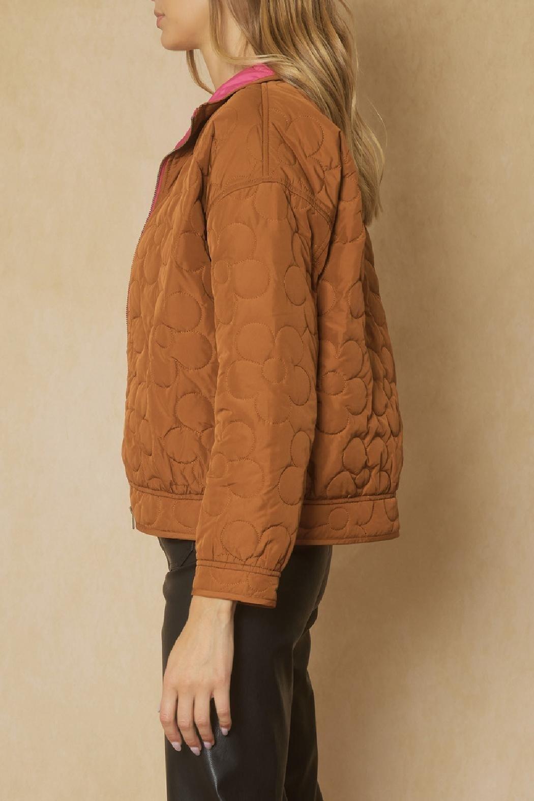 Contrast Lining Jacket Product Image
