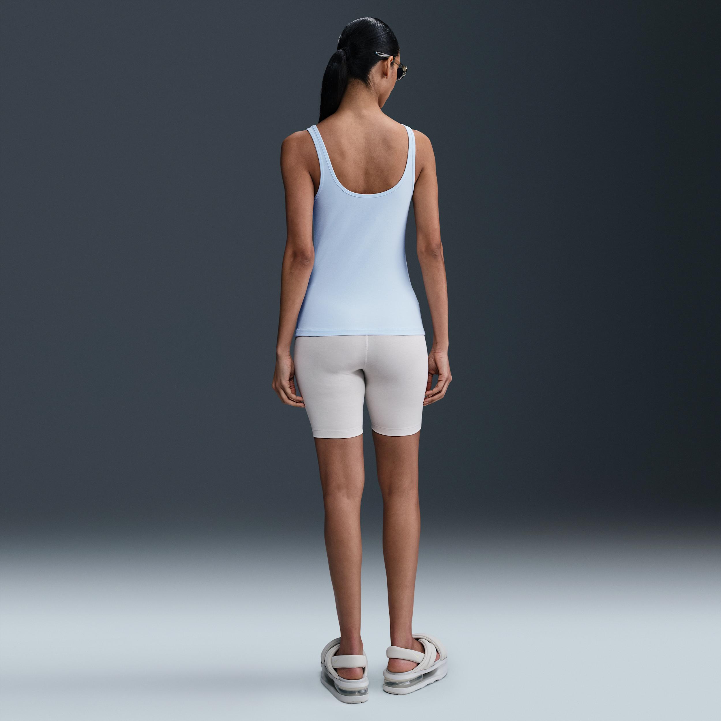 Womens Nike Sportswear Chill Knit Tank Top | FZ1457-423 Product Image