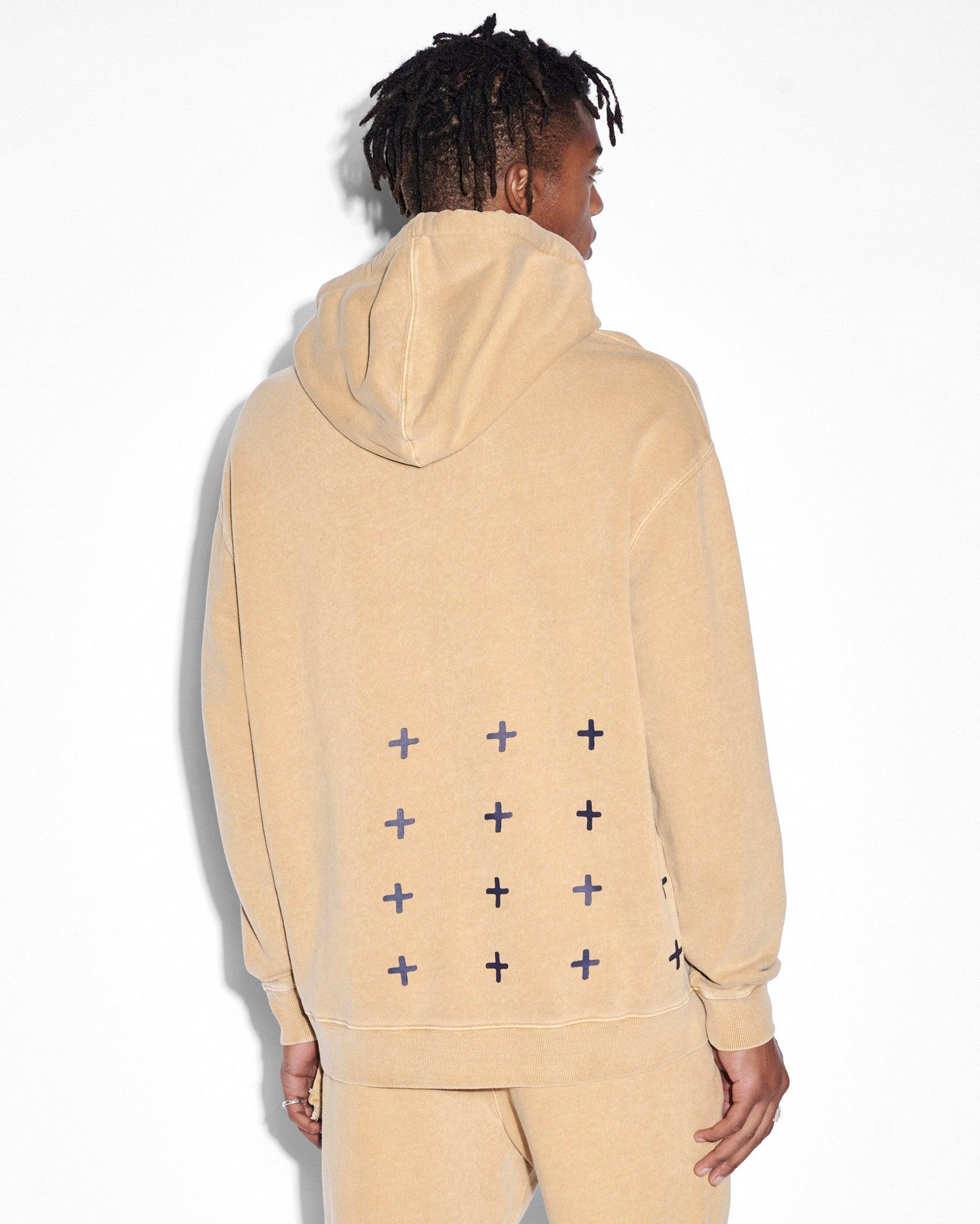 4X4 BIGGIE HOODIE DARK AMBER Male Product Image