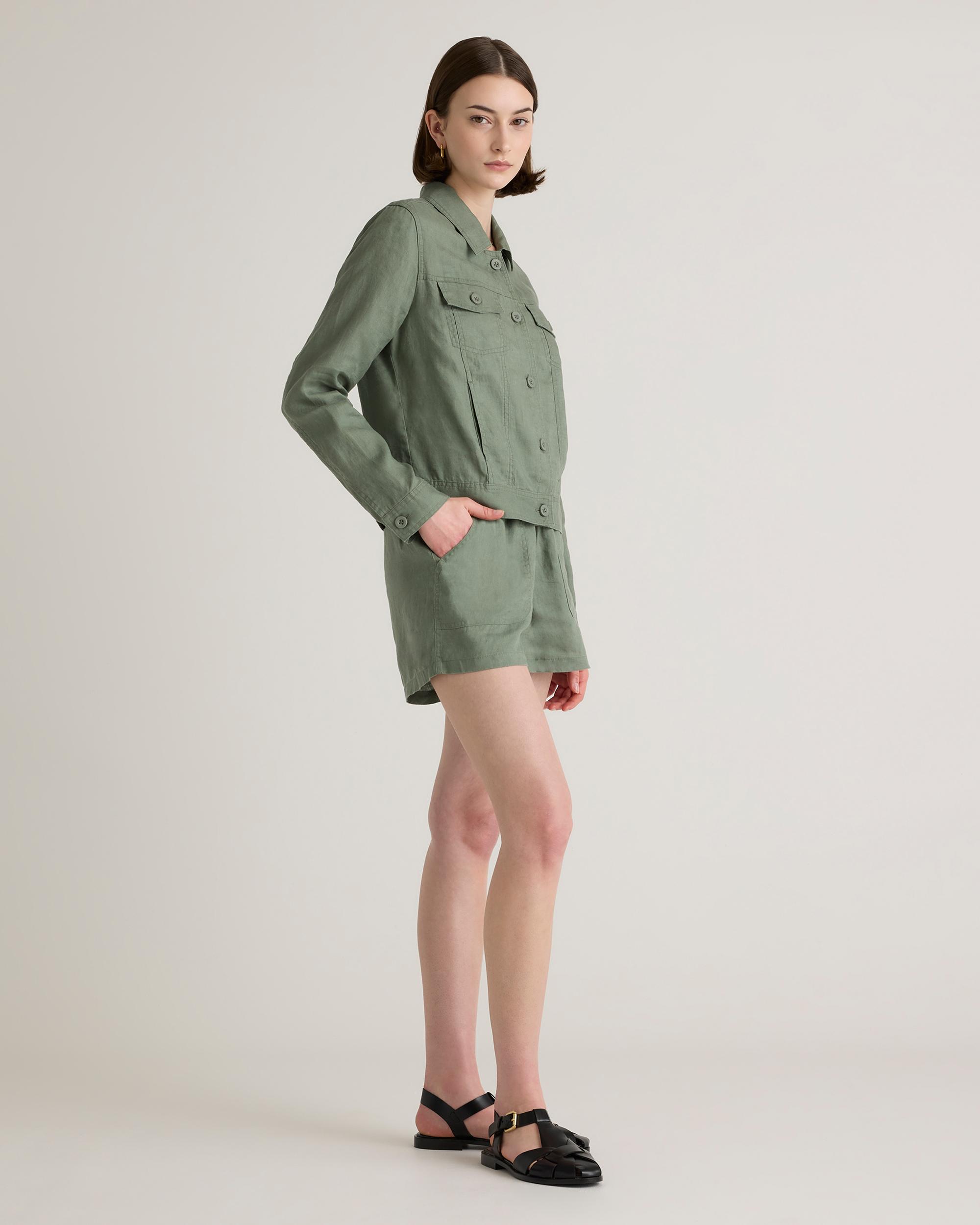 Quince | Women's 100% European Linen Jacket Product Image