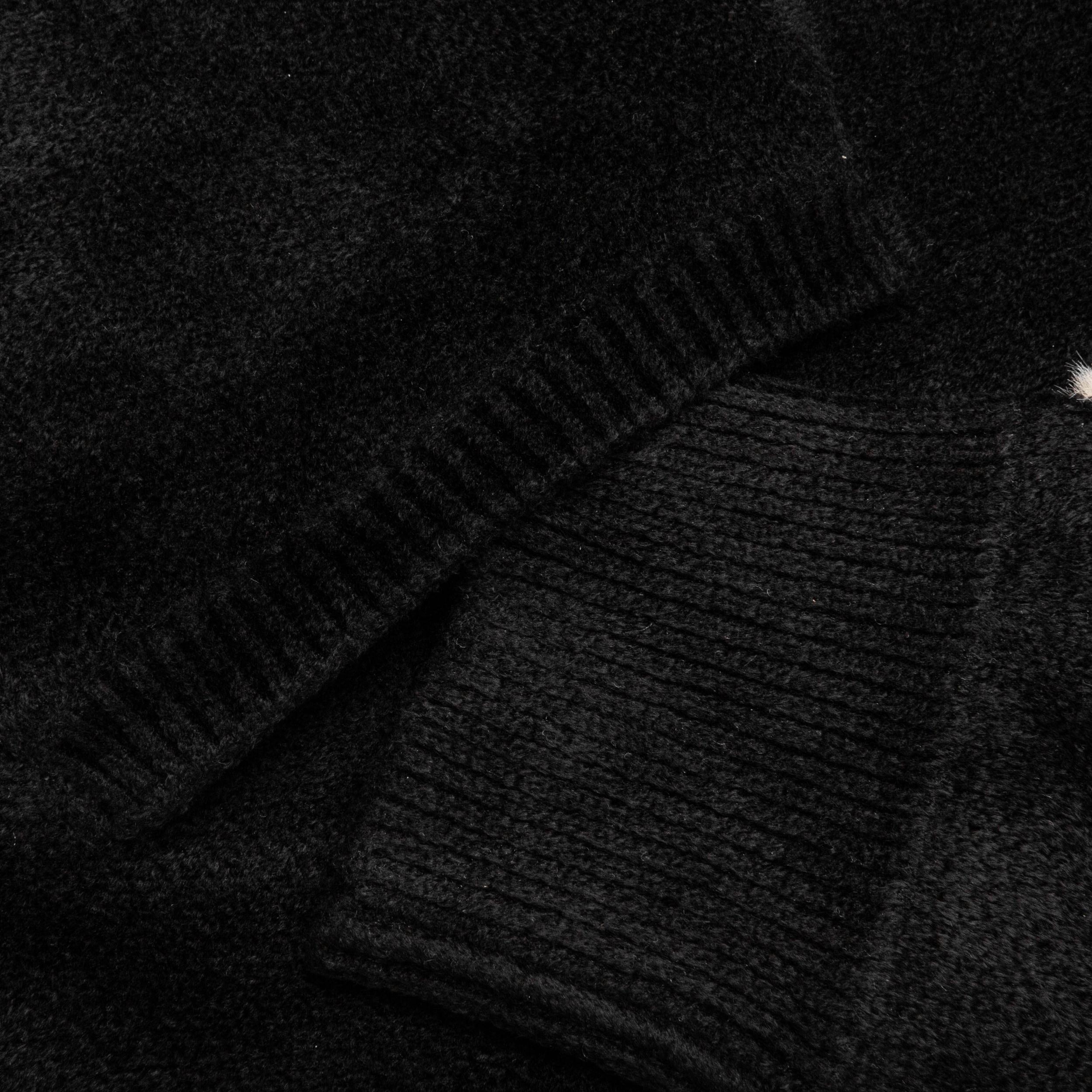 Bones Sleeves Hoodie - Black Male Product Image