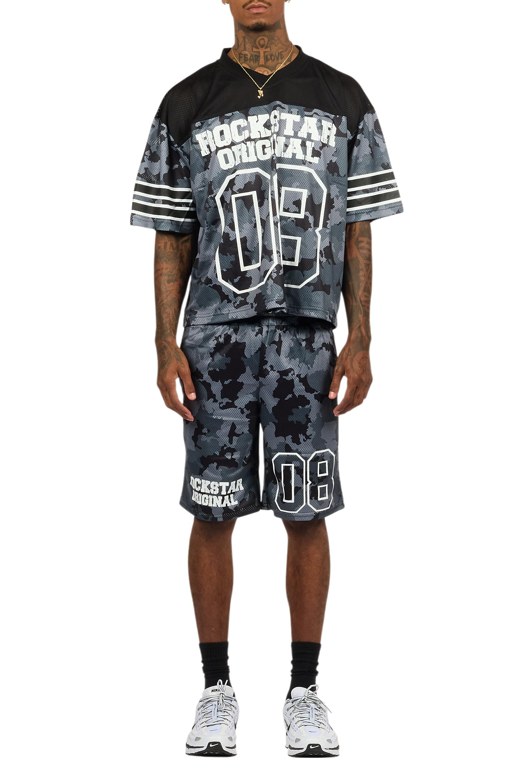 Fero Black T-Shirt/Short Set Male Product Image