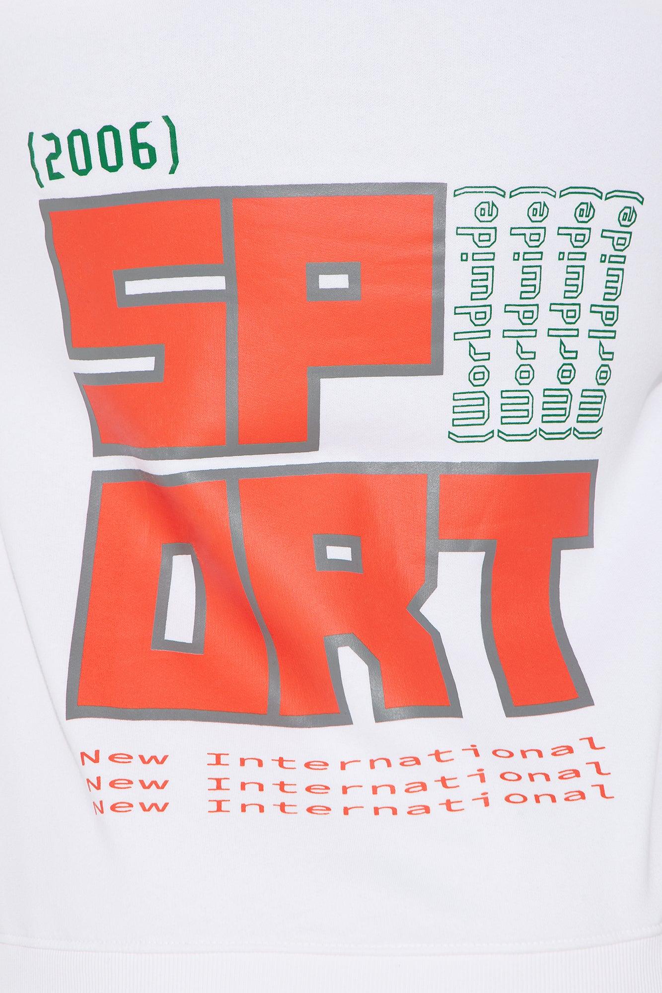 International Sport Fleece Jogger Set - White Product Image