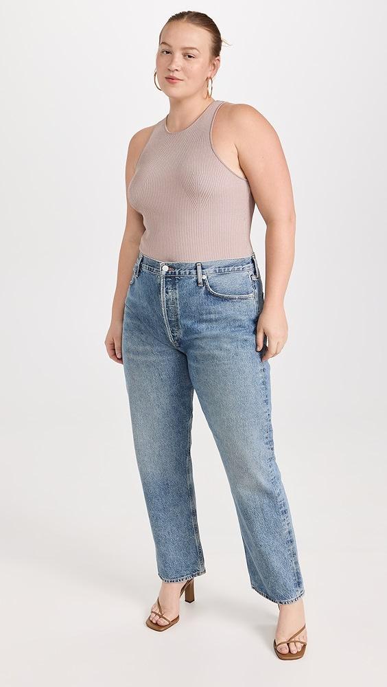 AGOLDE 90's Pinch Waist High Rise Straight Jeans | Shopbop Product Image