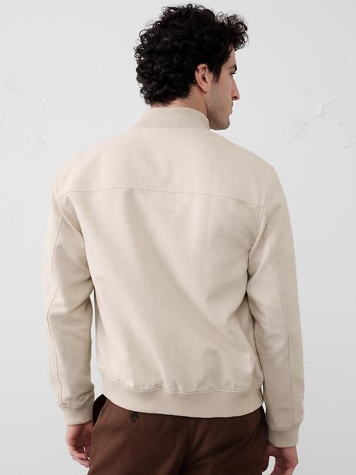 Cotton-Linen Bomber Product Image