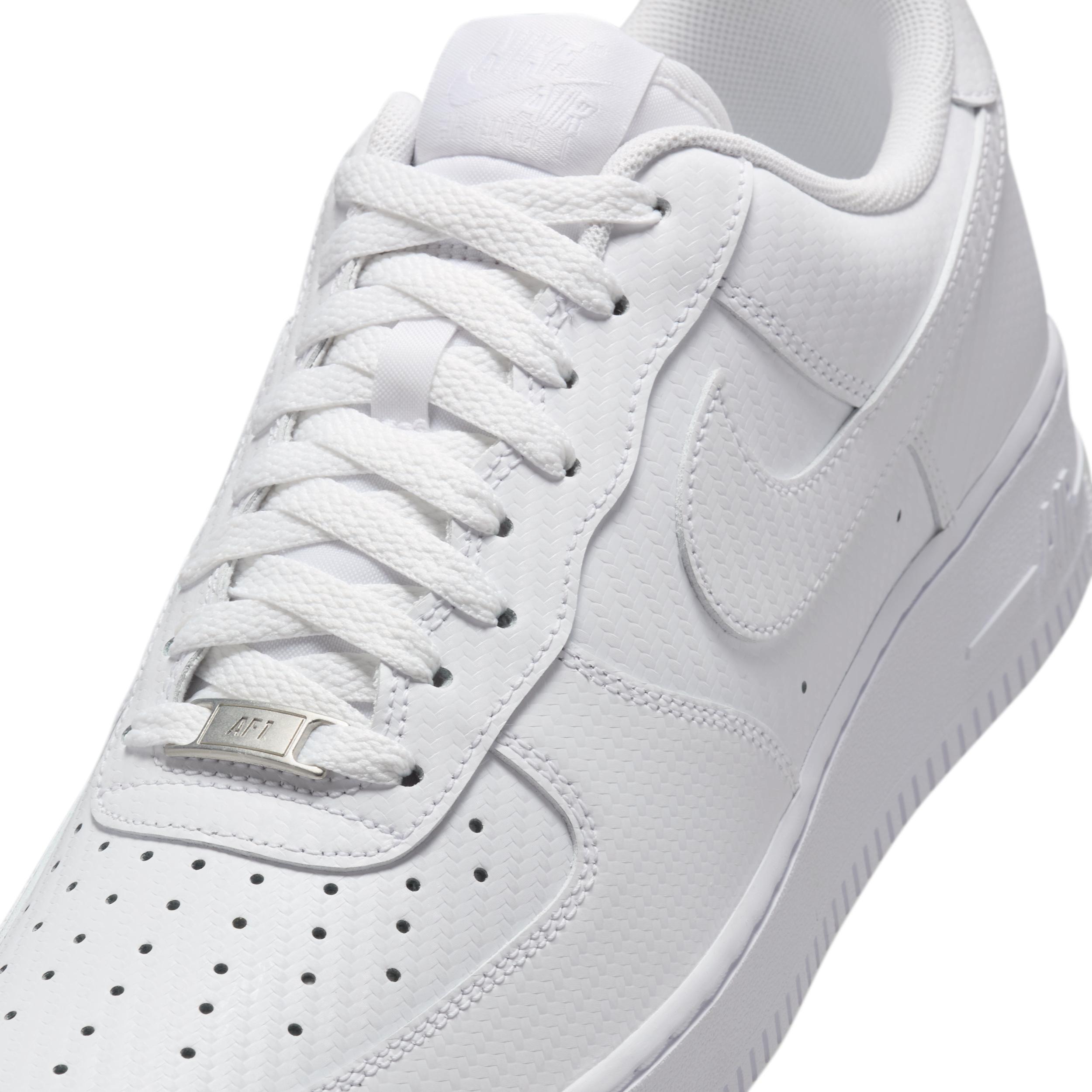Nike Mens Nike Air Force 1 07 TWT - Mens Shoes White/White Product Image