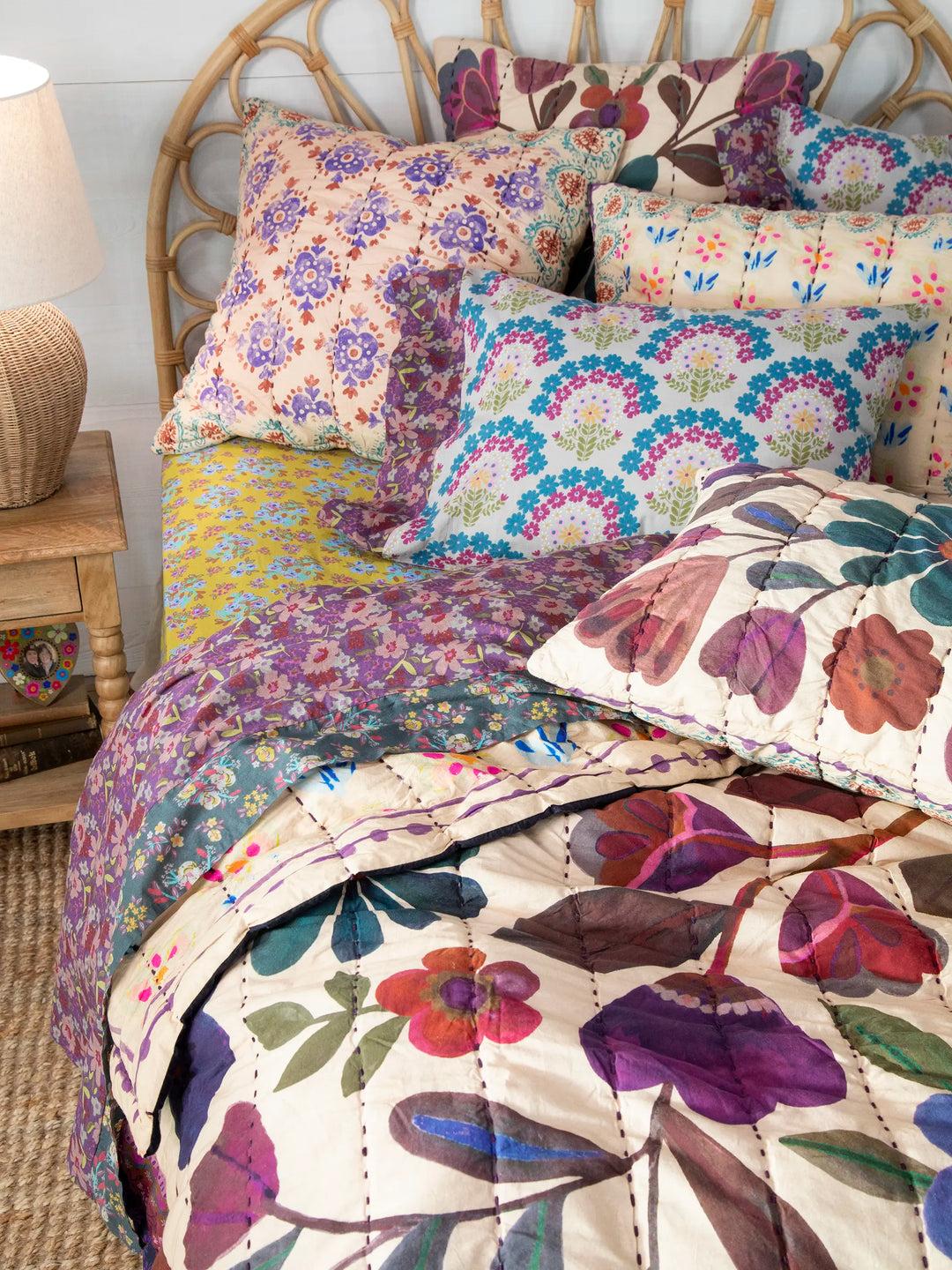 Bungalow Reversible Cotton Quilt Product Image