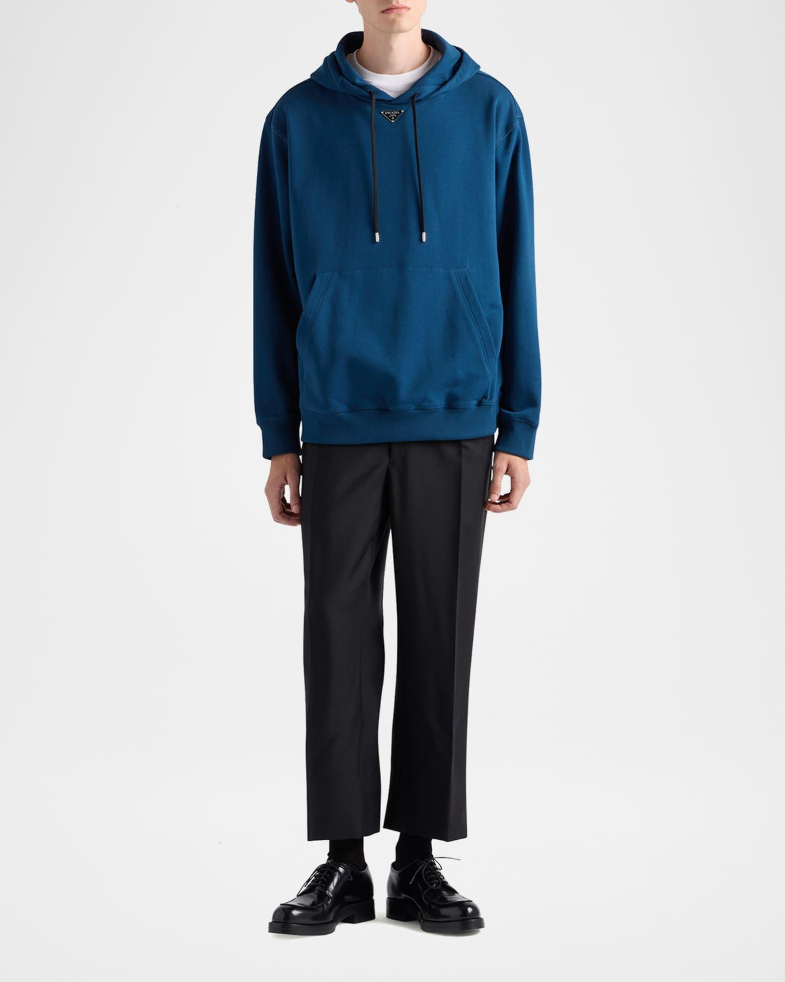 Men's Enamel Triangle Logo Hoodie Product Image