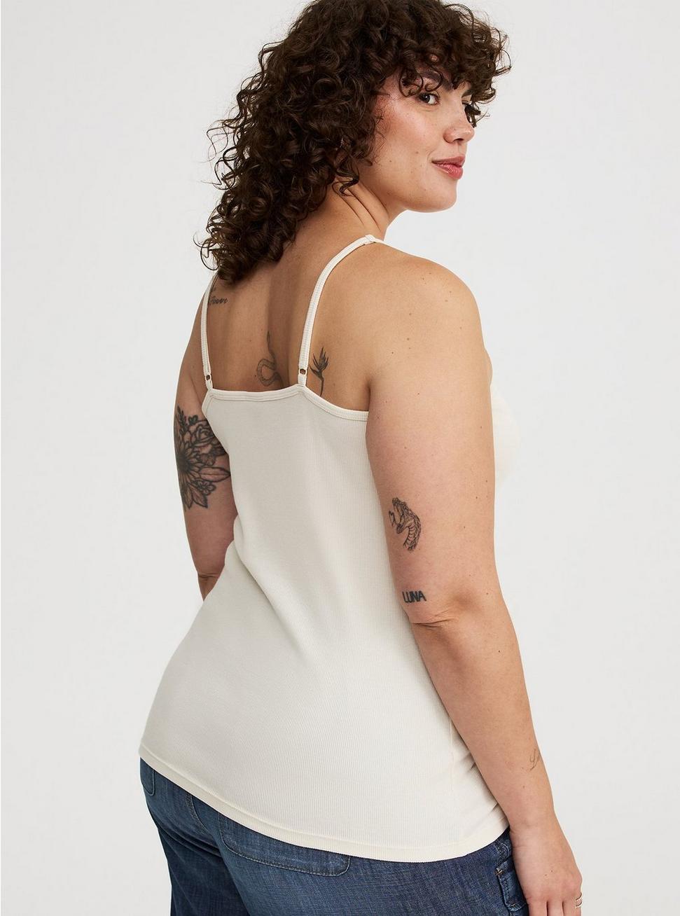 Lace Trim V-Neck Cami Product Image