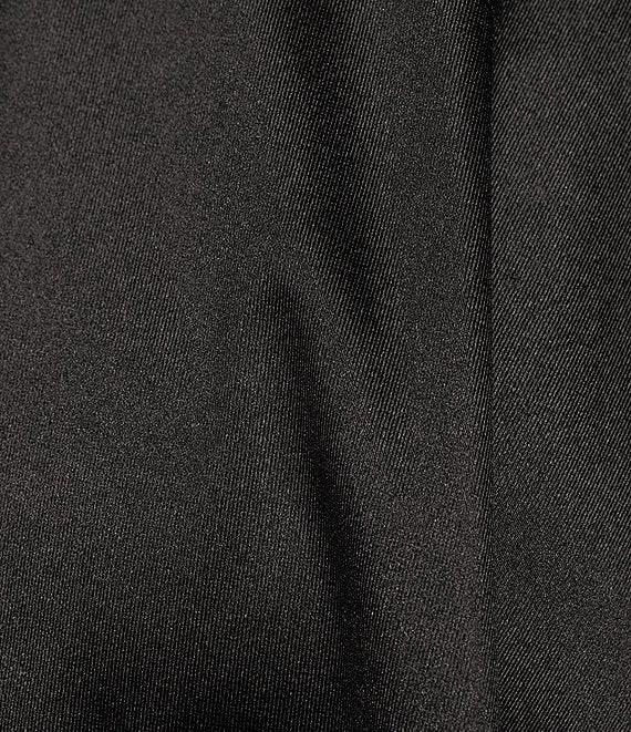 Honey and Rosie Sateen V-Neck Spaghetti Strap Fit & Flare Dress Product Image