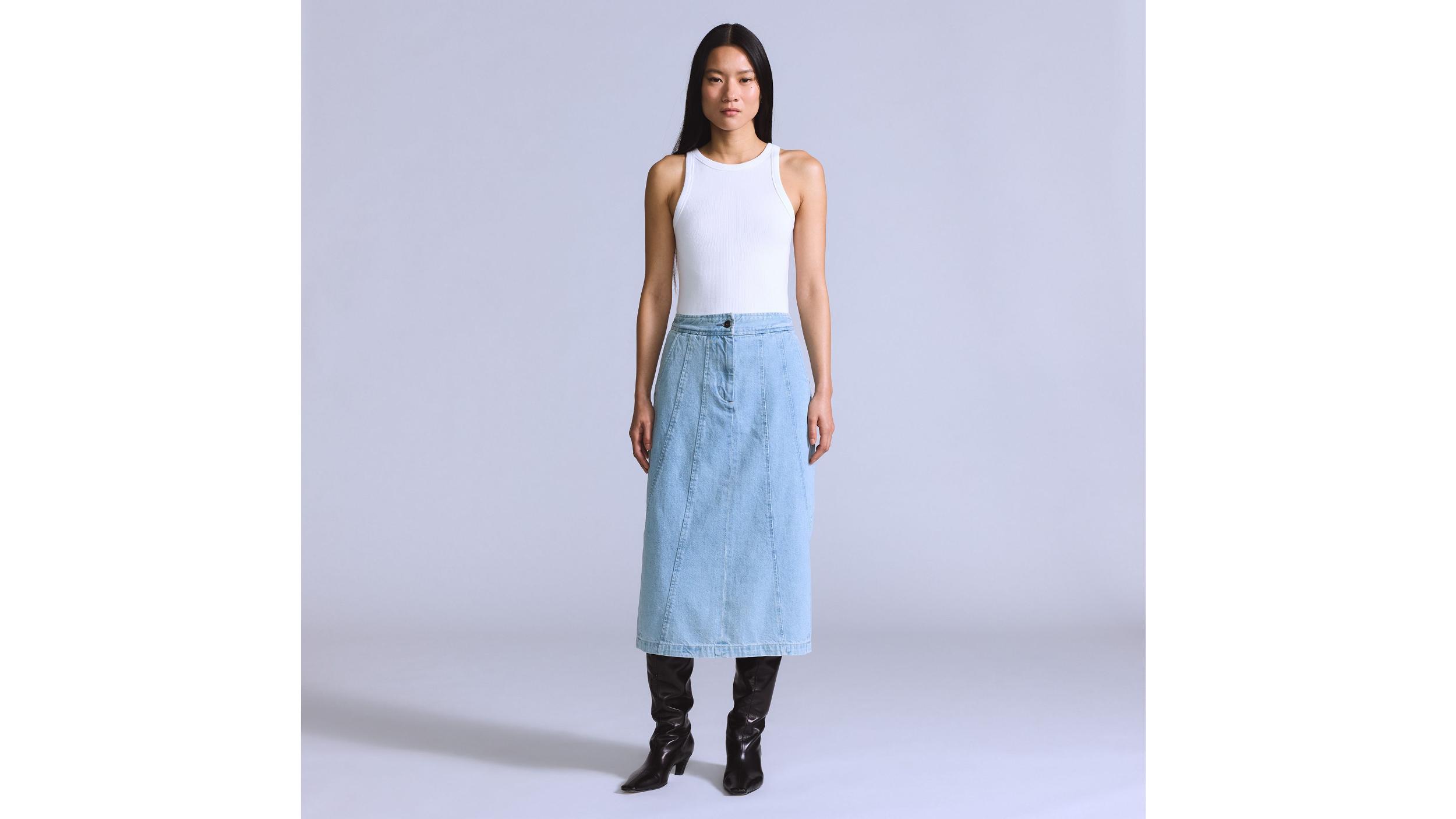 Seamed Skirt Product Image