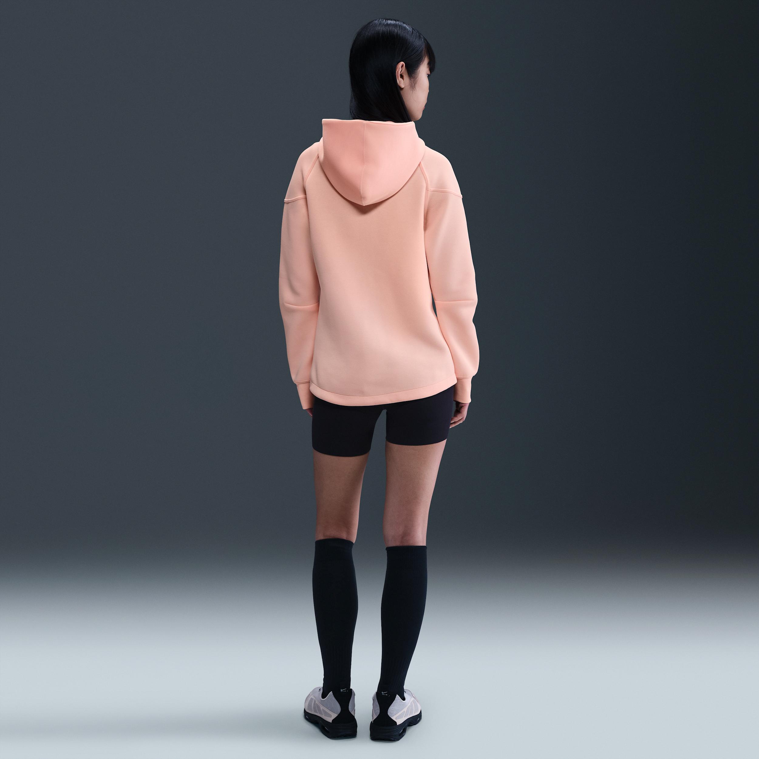 Womens Nike Sportswear Tech Fleece Windrunner Full-Zip Hoodie | FB8338-664 Product Image