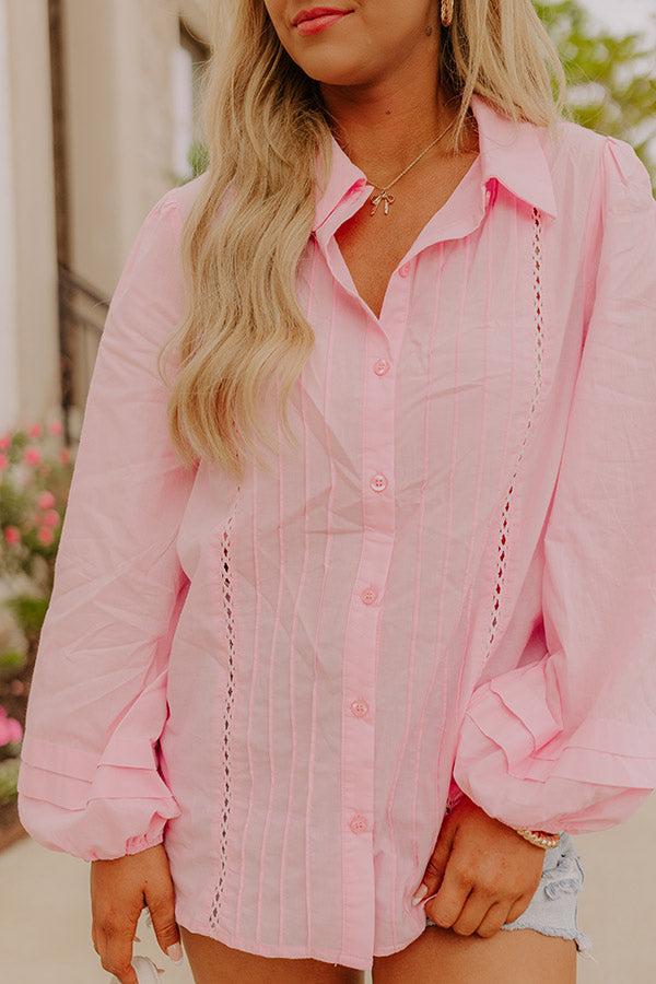 Sweet Smile Button Down Top Product Image