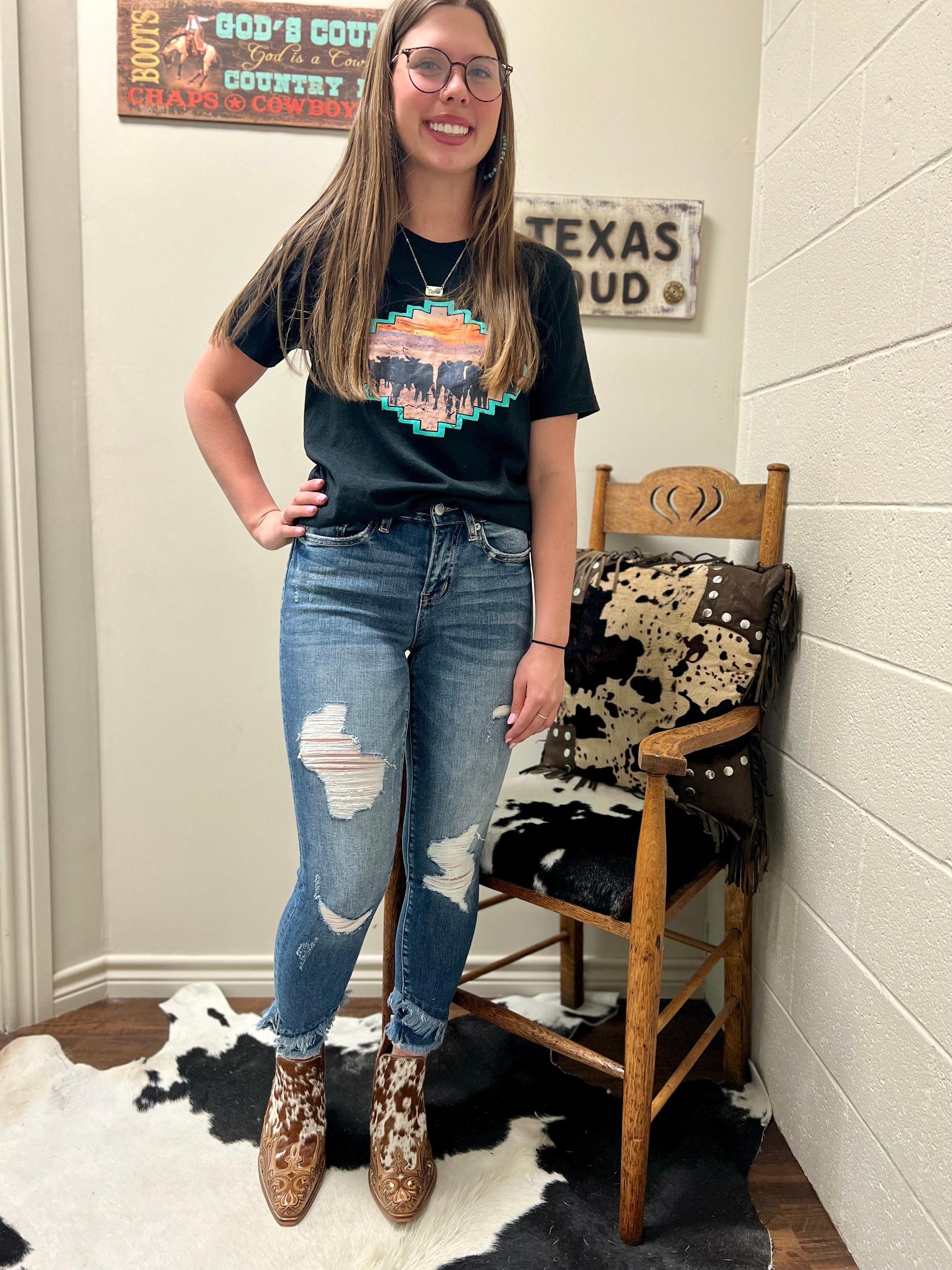 Gots To Have Double Frayed Hem Jeans* Product Image