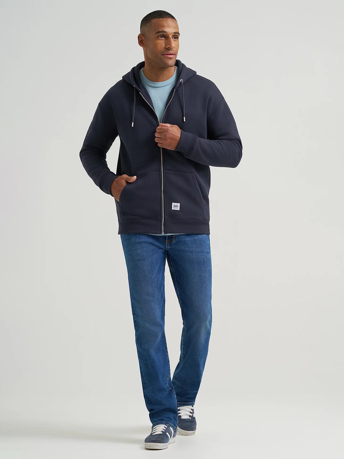 Men's Relaxed Fit Essential Workwear Full Zip Jacket | Men's Jackets & Outerwear | Lee® Product Image