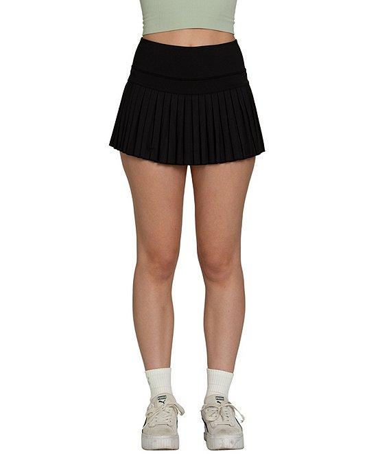 GOLD HINGE Pleated Tennis Mini Skirt Product Image