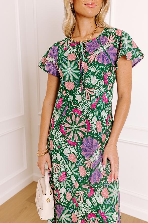 Lush Escape Floral Maxi Dress Product Image