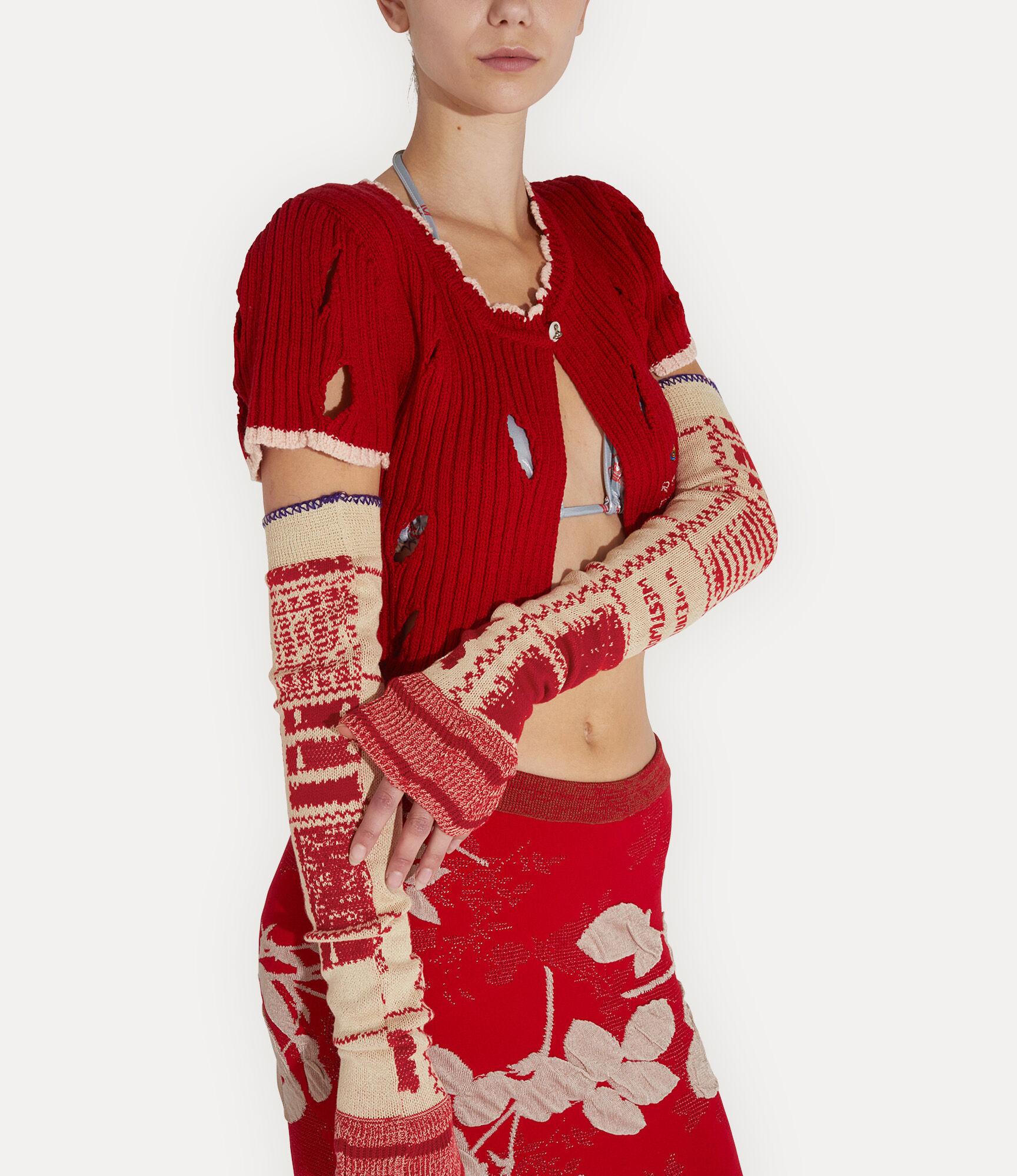 Checked Arm Warmers Product Image