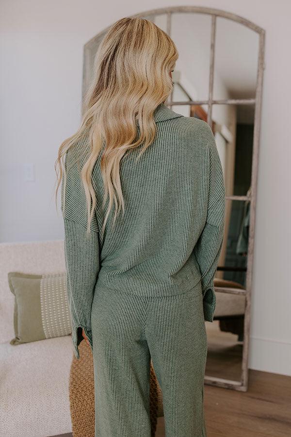 Best Season Of All Button Up In Sage Product Image