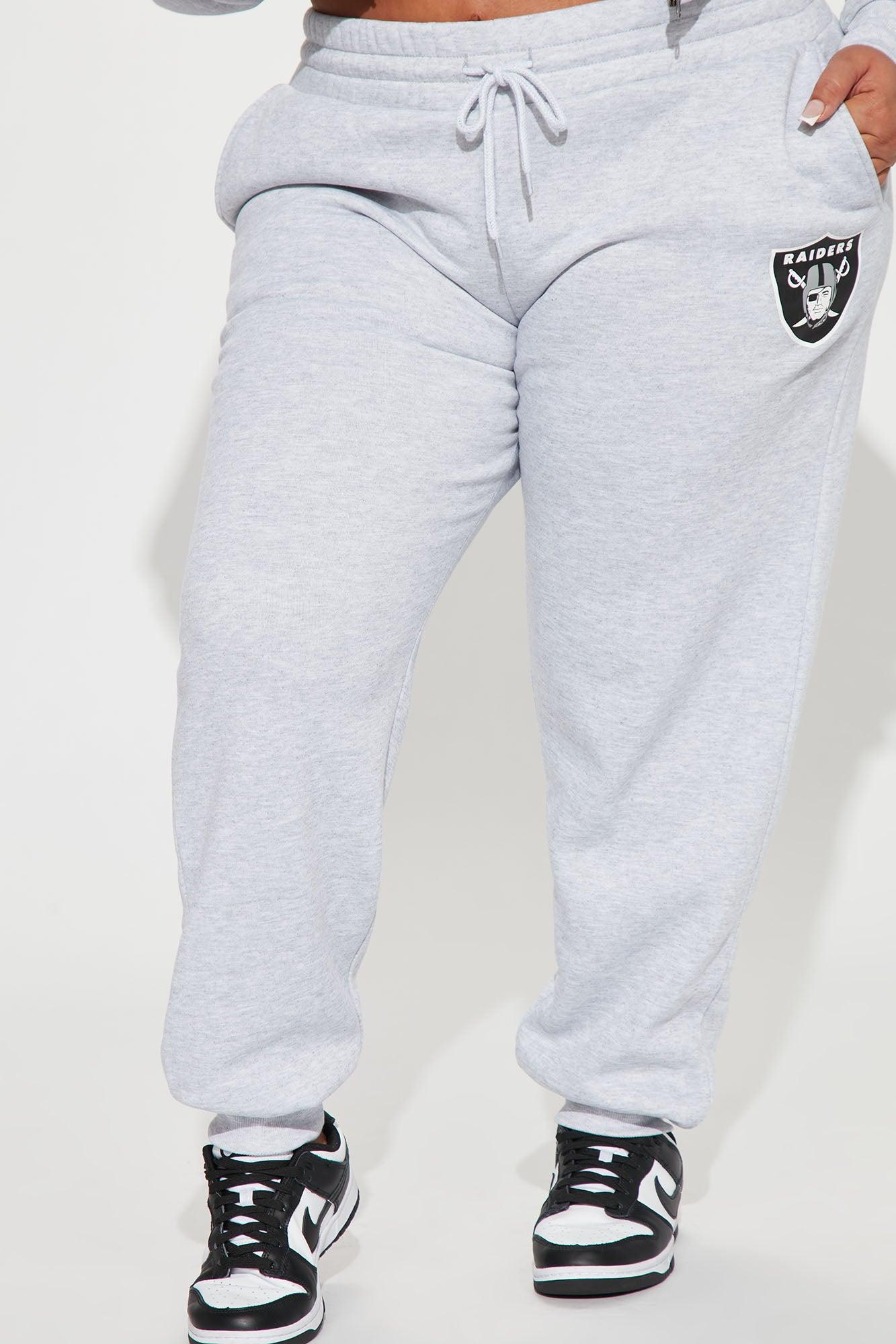 Raiders Set Up Jogger - Heather Grey Female Product Image