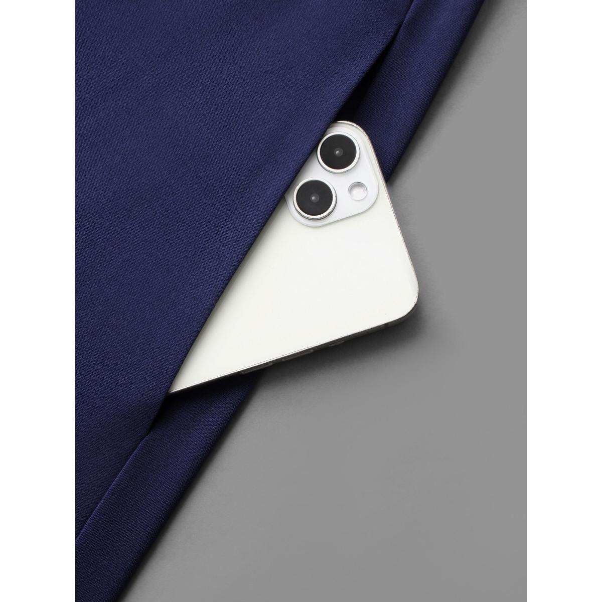 Plus Size Boat Neck Floral Crochet Lace Mesh Dress Indigo Women Cocktail Woven ribbon&lace trim Party Curvy Bloomchic 28/5X Product Image