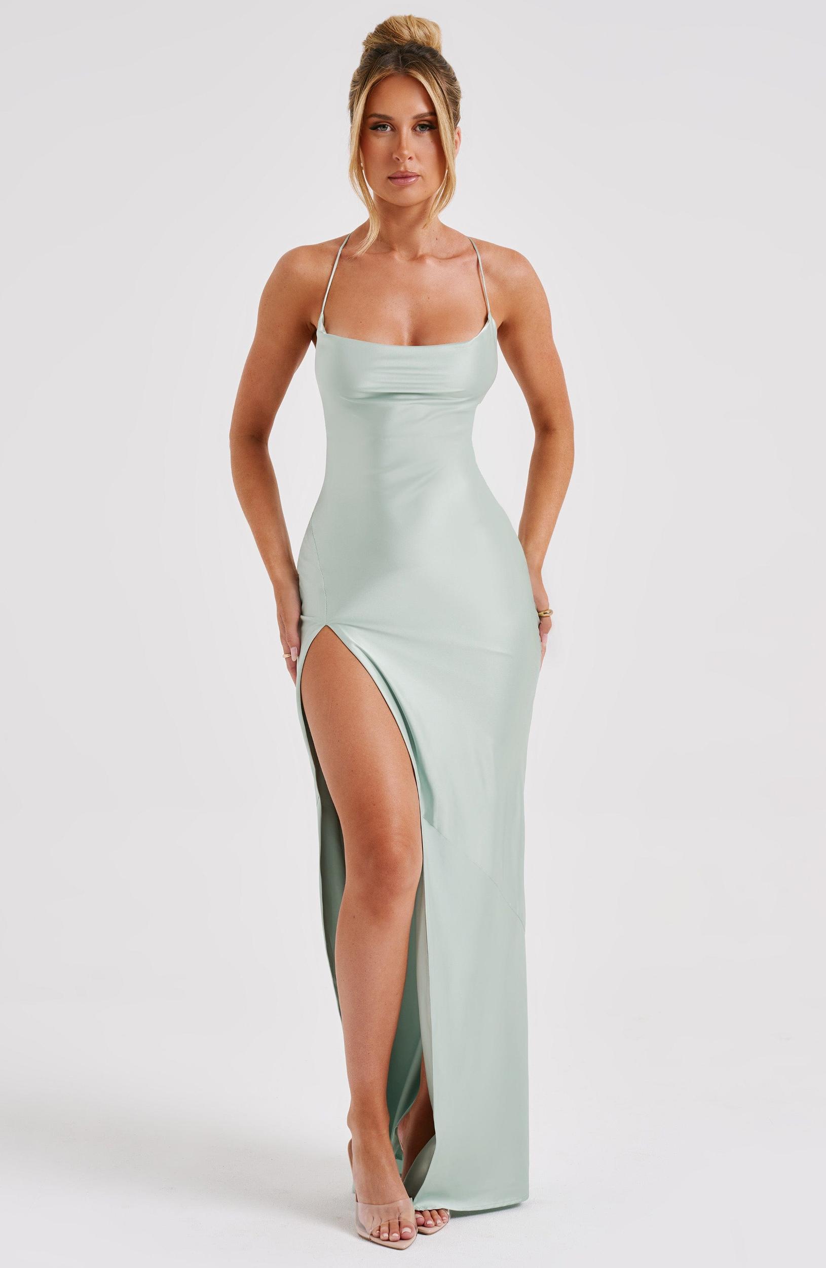 Misha Maxi Dress - Sage Product Image