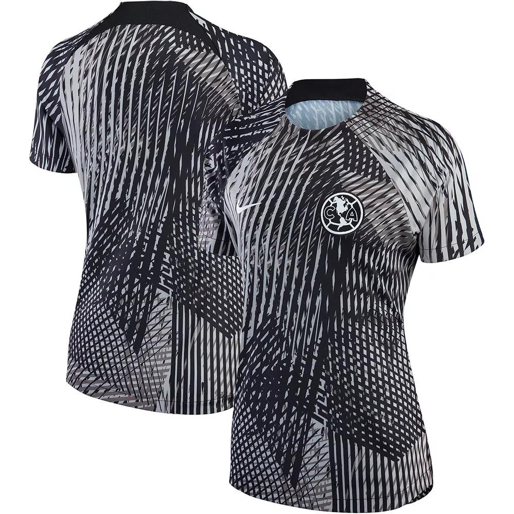 Women's Nike Black Club America 2022/23 Pre-Match Raglan Performance Top, Size: Large, Caf Black Product Image