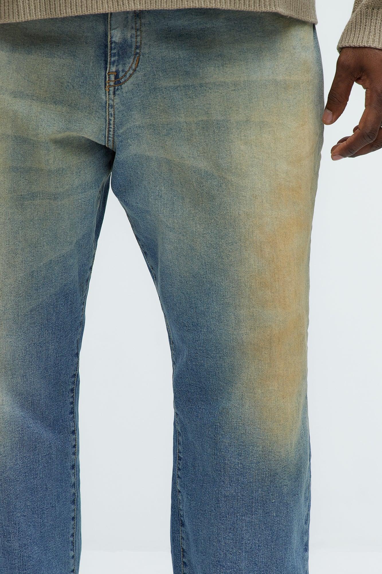 Derek Straight Jeans - Vintage Blue Wash Product Image