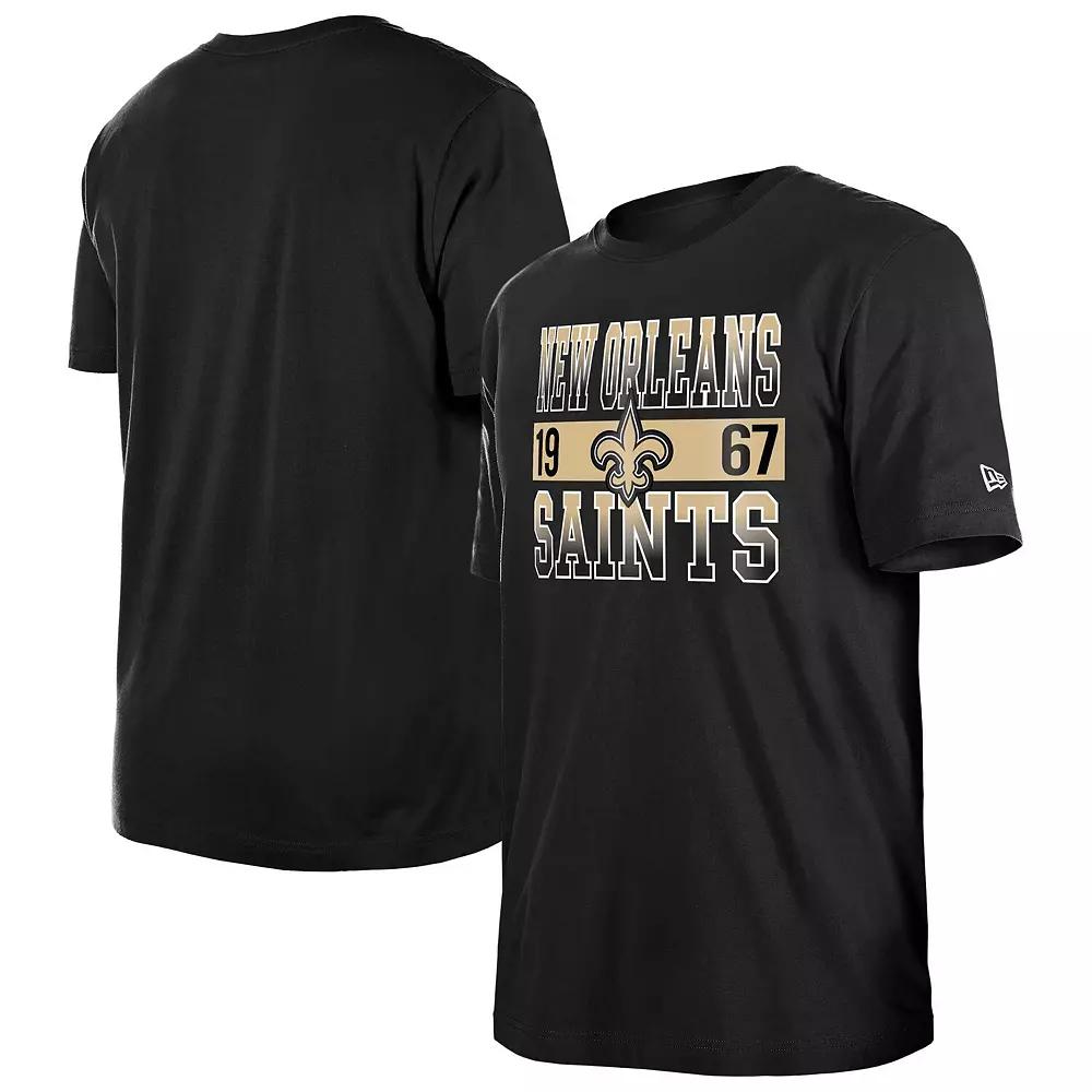 Men's New Era Black New Orleans Saints City Team T-Shirt,  Product Image