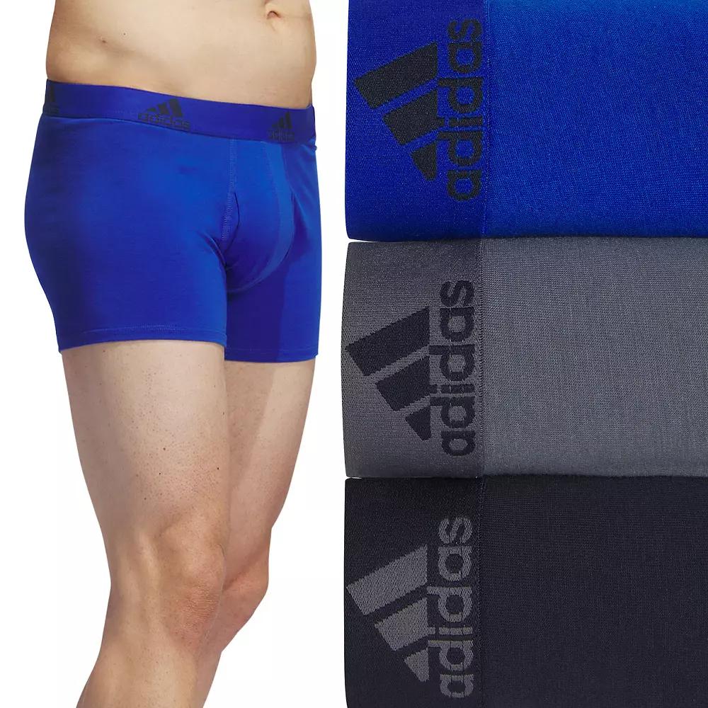 Men's adidas 3-Pack Stretch Trunk Boxer Briefs,  Product Image
