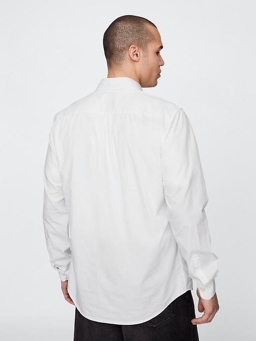 Organic Cotton Poplin Classic Shirt Product Image